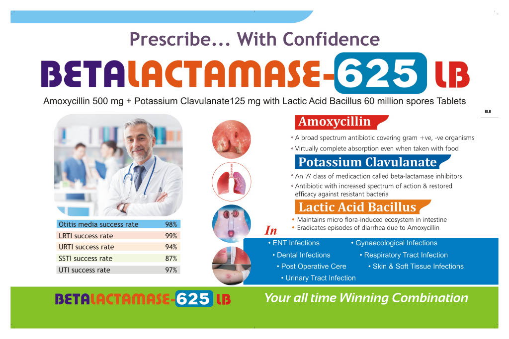 BETALACTAMASE-625 Tablet